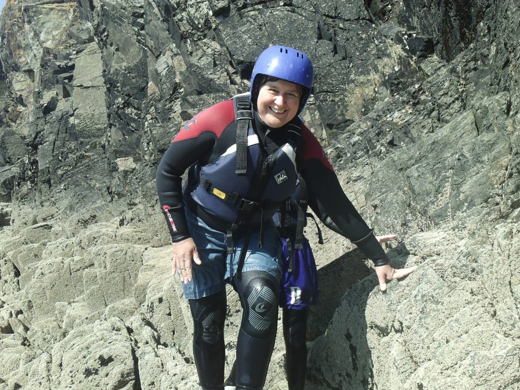 Coasteering in Wales